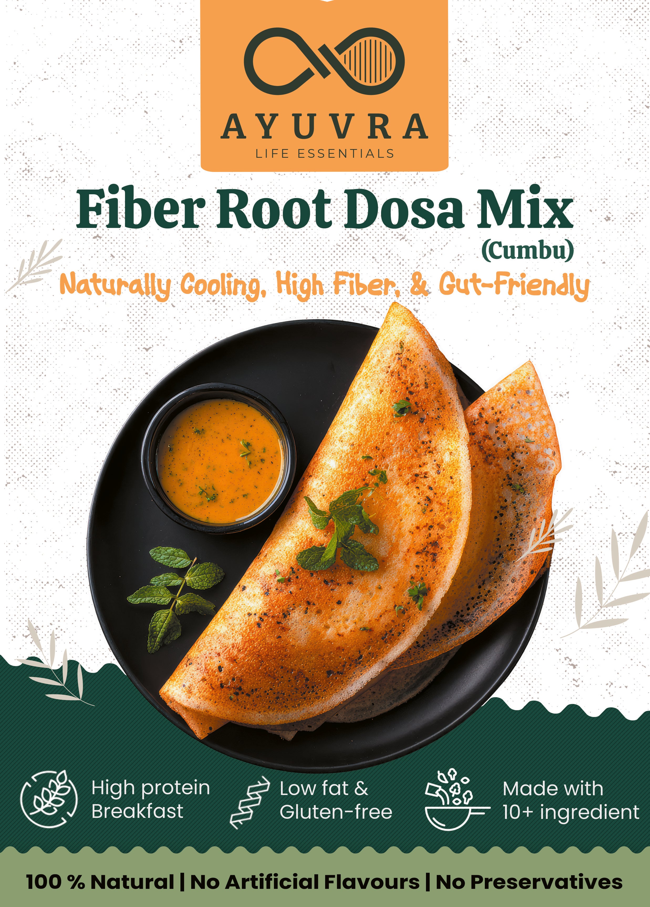 Fiber Root Dosa Mix